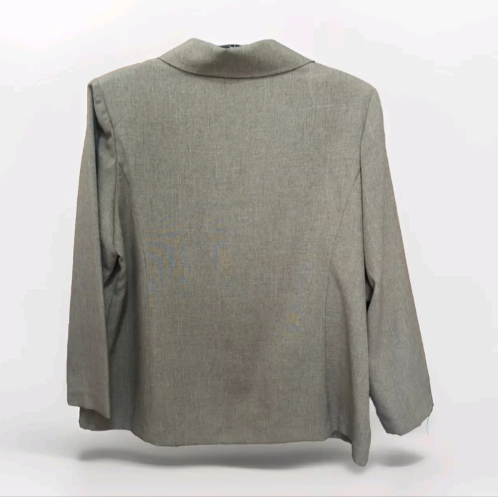 Vintage Jacket Blazer Brown Tailored w/Applique 16WP Periwinkle - Picture 2 of 15